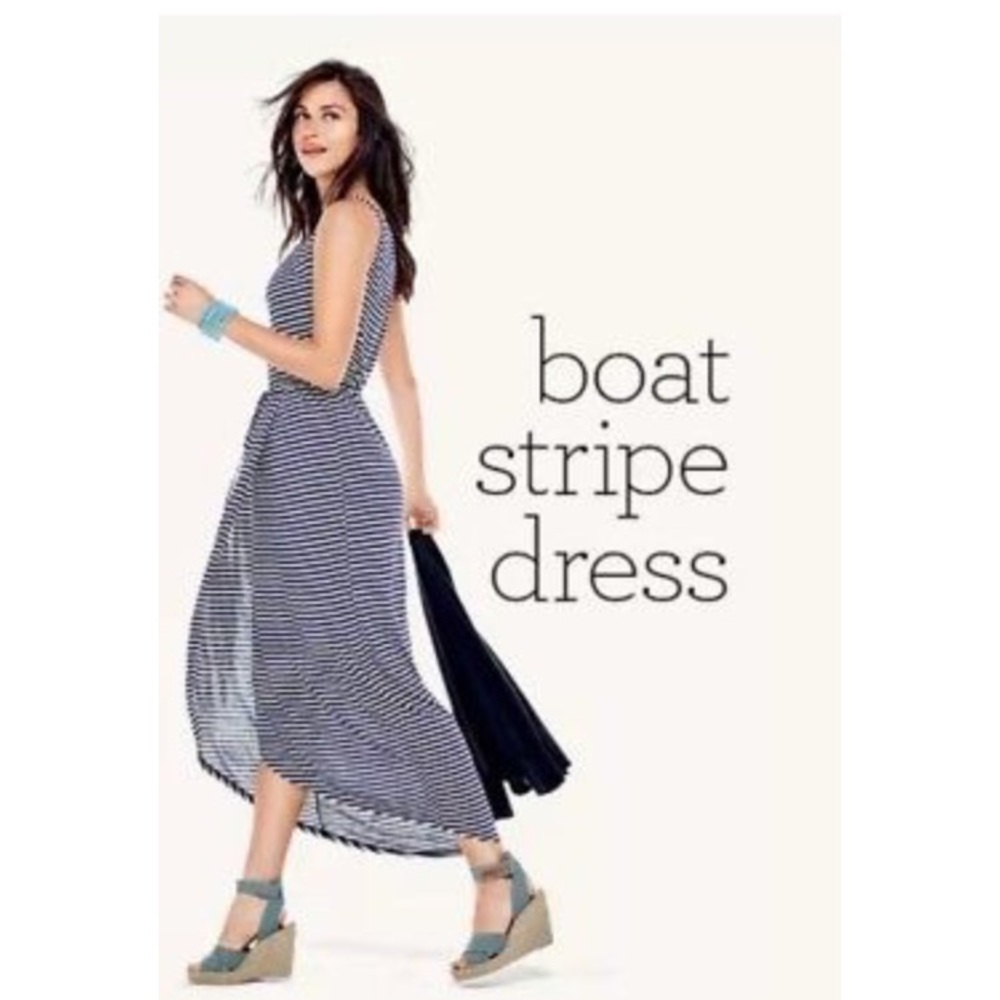 CAbi Boat Stripe Dress